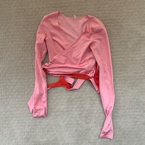 Free People Movement Wrap Top Size S - Perfect Condition!